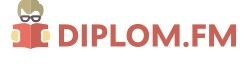 Логотип компании DIPLOM FM